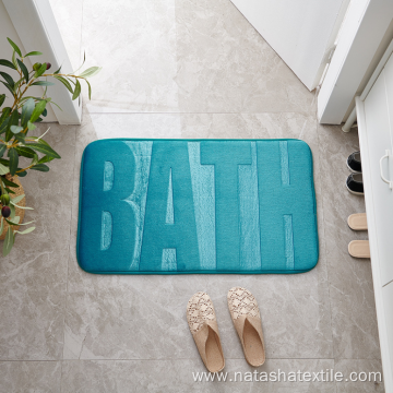 Bathroom toliet outdoor floor mat